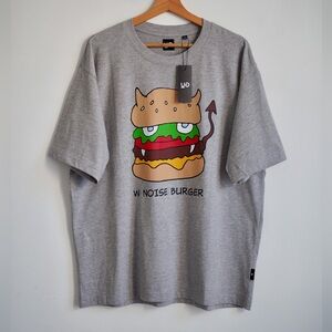 Undercover GU silent noise burger graphic t shirt size large